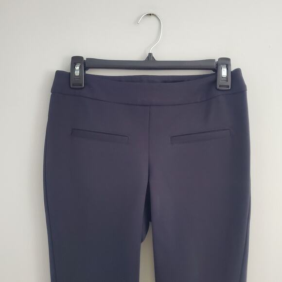 ILTM I Love Tyler Madison Navy Blue Pull Up Skinny Pants Size S - Picture 3 of 9